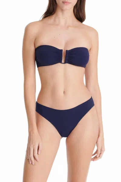 Eres Coulisses High Cut Brief In Nautique In Blue