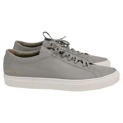 Common Projects Original Achilles Sneakers In Grey Leather In Gray