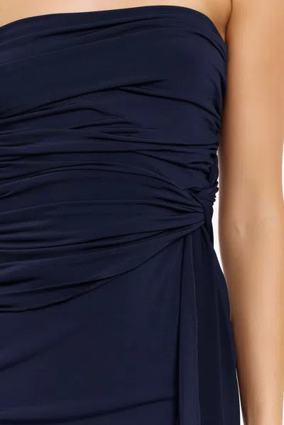 Significant Other June Strapless Maxi Dress In Blue