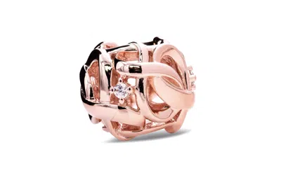 Pandora - Openwork Woven Infinity Charm - In Gold