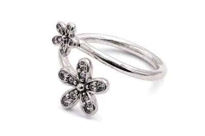 Pandora Dazzling Daisies Ring In Metallic