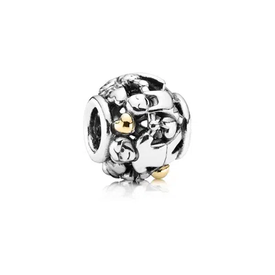 Pandora Family Forever Hearts Charm - In Metallic