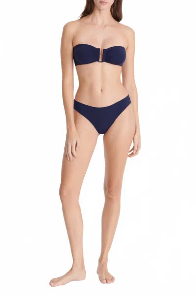 Eres Coulisses High Cut Brief In Nautique In Blue