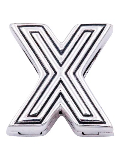 Pandora Reflexions Letter X Clip Charm - In Metallic