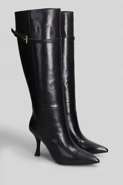 Marc Ellis 90mm Buckle-detail Boots In Black