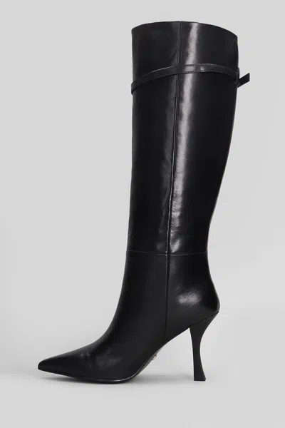 Marc Ellis 90mm Buckle-detail Boots In Black