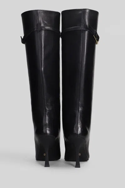 Marc Ellis 90mm Buckle-detail Boots In Black