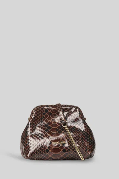 Marc Ellis Arlena S Py Shoulder Bag In Brown