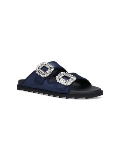 Roger Vivier Sandals In Blue