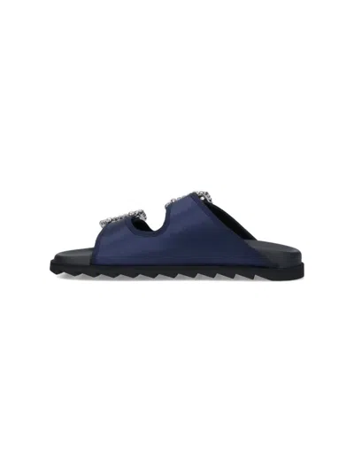 Roger Vivier Sandals In Blue