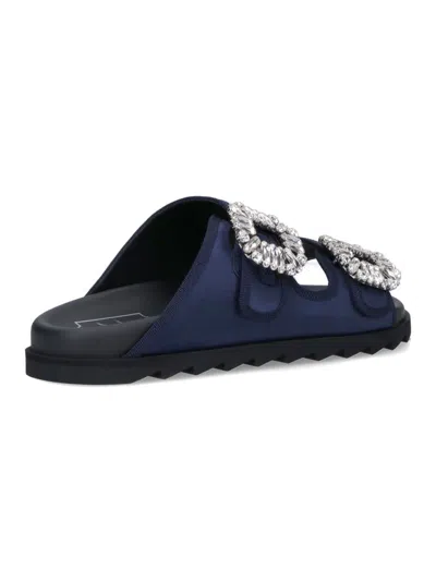Roger Vivier Sandals In Blue