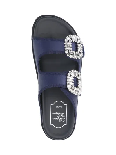 Roger Vivier Sandals In Blue