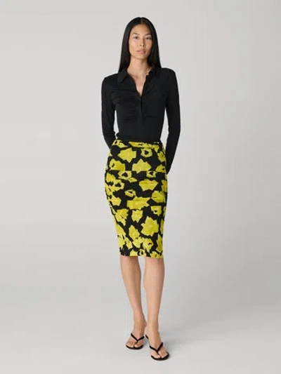 Diane Von Furstenberg Tedy Skirt In Black