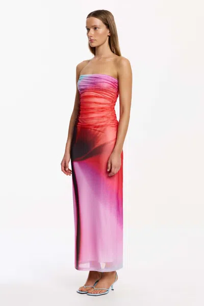 Significant Other Sura Strapless Dress In Multi