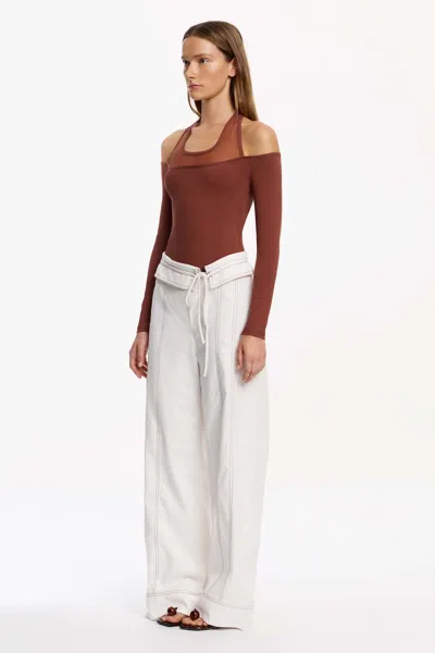 Significant Other Zuri Pant In White