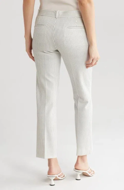 Amanda & Chelsea Chelsea Slim Straight Pants In White