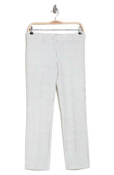Amanda & Chelsea Chelsea Slim Straight Pants In White