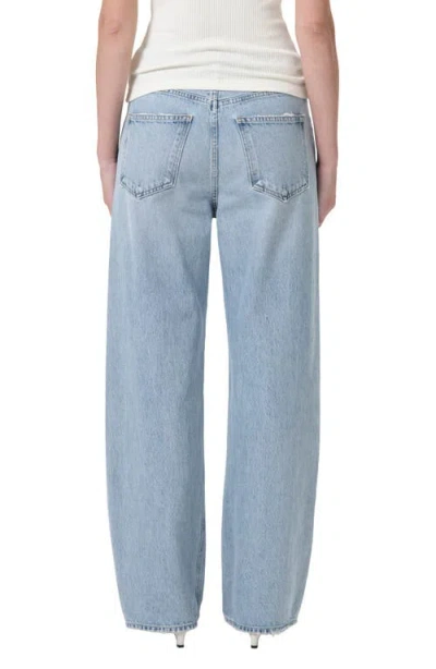 Agolde Women Light Blue V-waist Baggy Jeans, 25 Luxury Jeans For Women Darveys