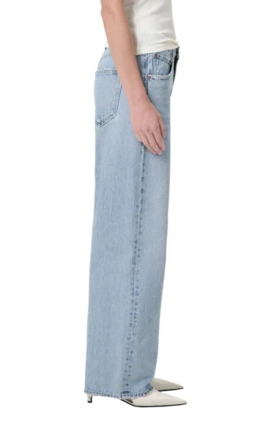 Agolde Women Light Blue V-waist Baggy Jeans, 25 Luxury Jeans For Women Darveys