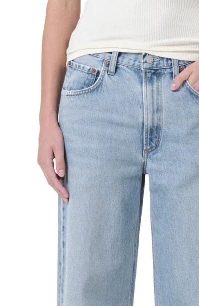 Agolde Women Light Blue V-waist Baggy Jeans, 25 Luxury Jeans For Women Darveys