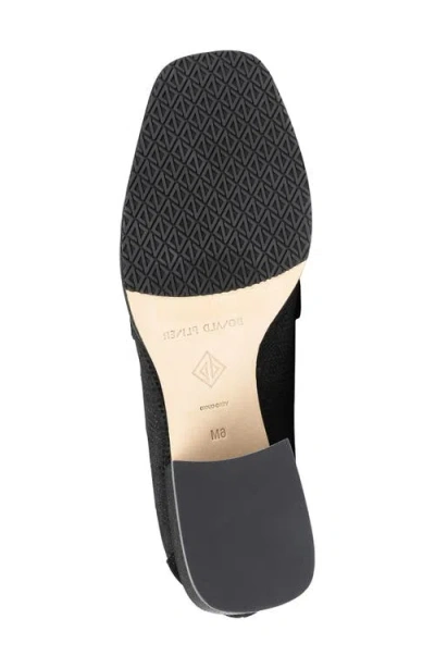 Donald Pliner Moc Toe Tassel Loafer In Black