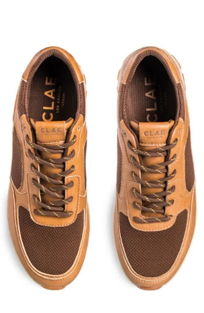 Clae Joshua Sneaker In Brown