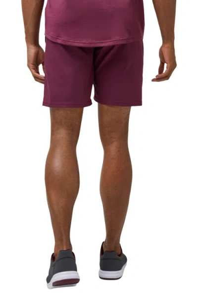 Travismathew Sport Mode Twill Shorts In Purple