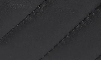 Mundi Small Leather Goods Quilted Card Holder In Black