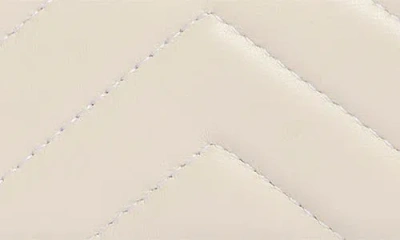 Mundi Small Leather Goods Quilted Trifold Leather Wallet In Brown