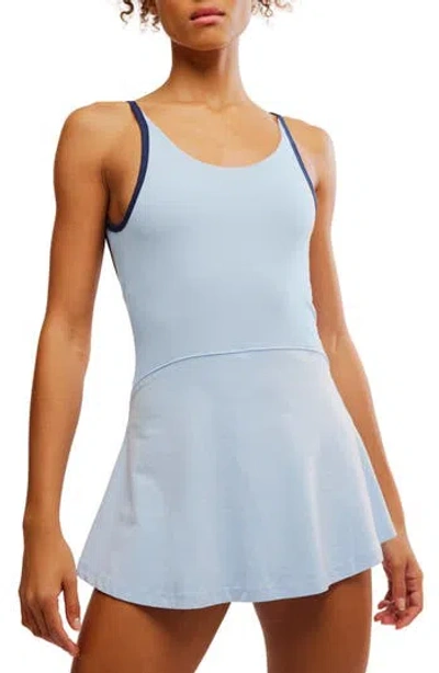 Free People Fp Movement Hot Shot Stretch Cotton Skortsie In Multi