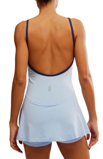 Free People Fp Movement Hot Shot Stretch Cotton Skortsie In Multi