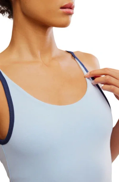 Free People Fp Movement Hot Shot Stretch Cotton Skortsie In Multi