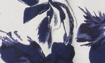 Nordstrom Rack V-neck Sleeveless Woven Shell Top In Blue