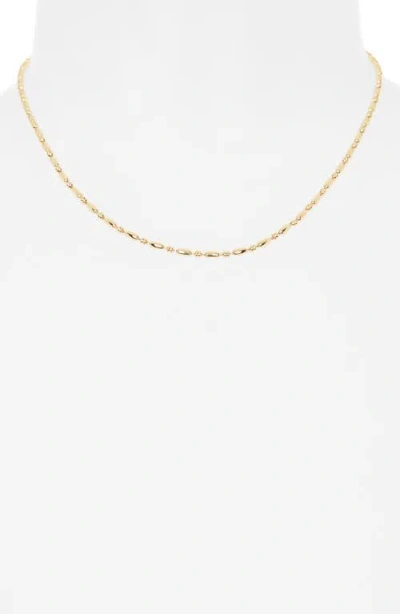 Nordstrom Rack Demi Fine Beaded Ball Necklace In Gold