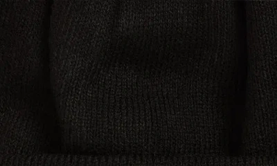Hunter Logo Fleece Lined Beanie In Black