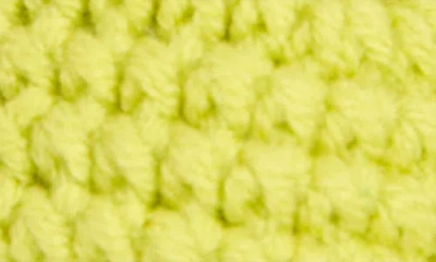 Leith Crochet Pear Bag Charm In Green