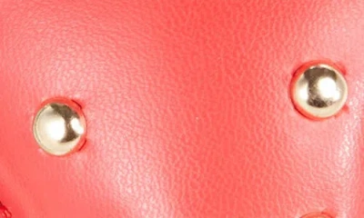 Leith Strawberry Bag Charm In Pink