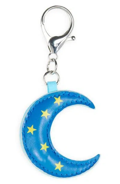 Leith Moon & Star Bag Charm In Blue