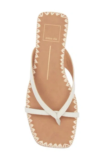 Dolce Vita Billie Sandal In White