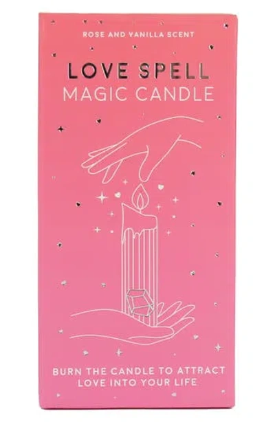 Gift Republic Love Spell Candle In Pink