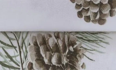 Azores Home Cotton Flannel Sheet Set In White