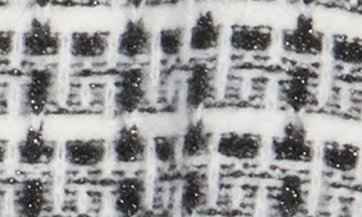 Karl Lagerfeld Paris Shine Tweed Cape In Black