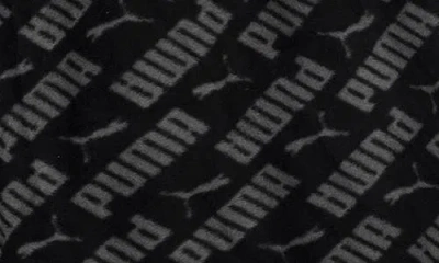 Puma Microfleece Lounge Pants In Black