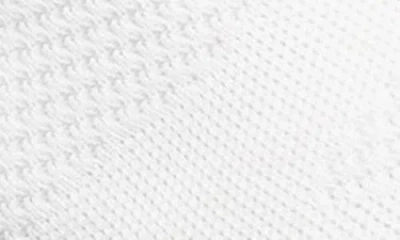 Clae Malone Knit Low Top Sneaker In White