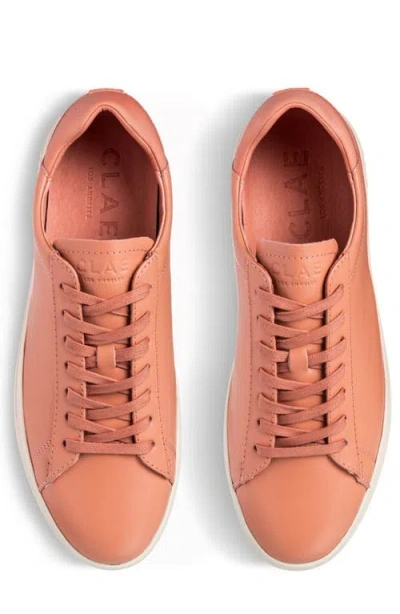 Clae Bradley Low Top Sneaker In Pink