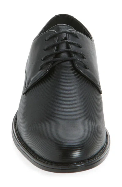 Geoffrey Beene Ribbed Derby In Black