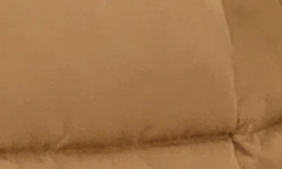 Laundry By Shelli Segal Quarter Bibbed Puffer Jacket In Brown