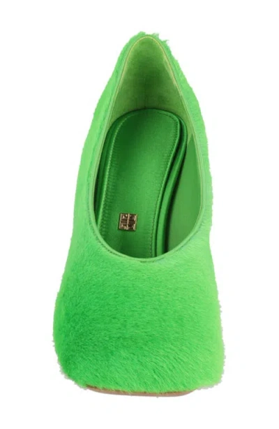 Givenchy Square Toe Spike Heel Pump In Animal Print