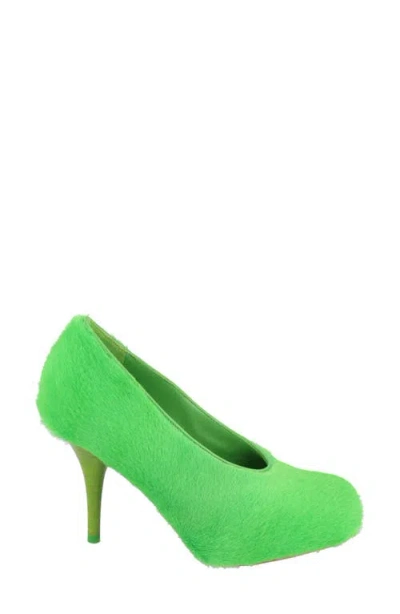 Givenchy Square Toe Spike Heel Pump In Animal Print