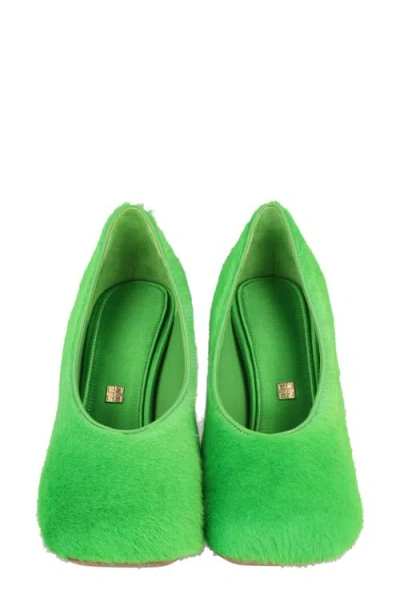 Givenchy Square Toe Spike Heel Pump In Animal Print